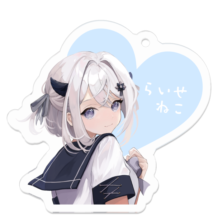 アクリルキーホルダー - 50 x 50 (mm)