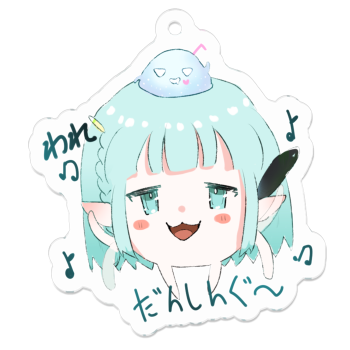 アクリルキーホルダー - 50 × 50 (mm)