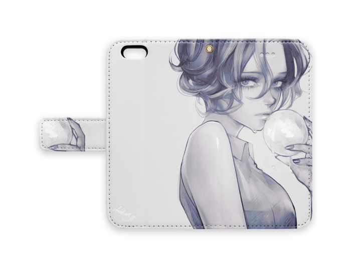手帳型iPhoneケース - iPhone 6 / 6s - ストラップ穴 あり