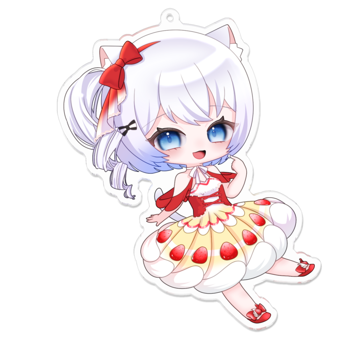 アクリルキーホルダー - 100 x 100 (mm)