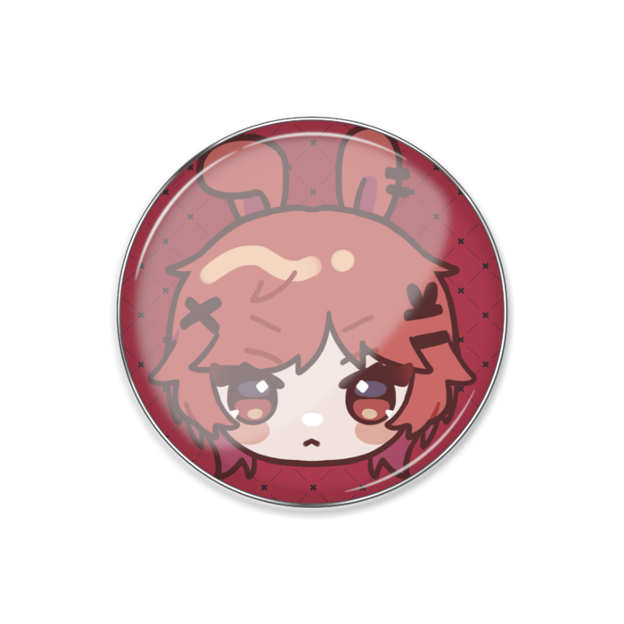 ピンバッジ - 丸形25mm