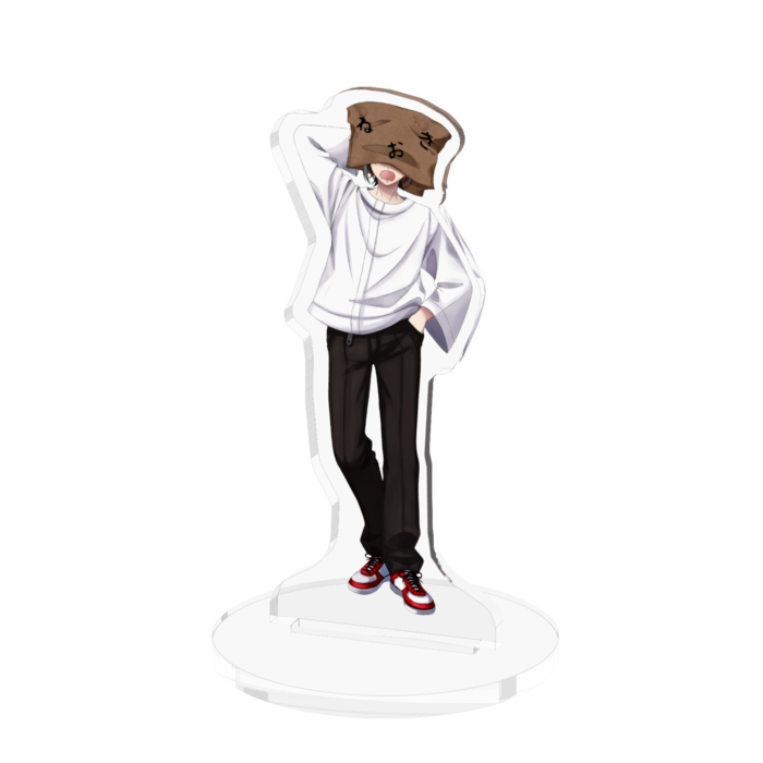 アクリルフィギュア(ねおきのあくび) - 70x70mm
