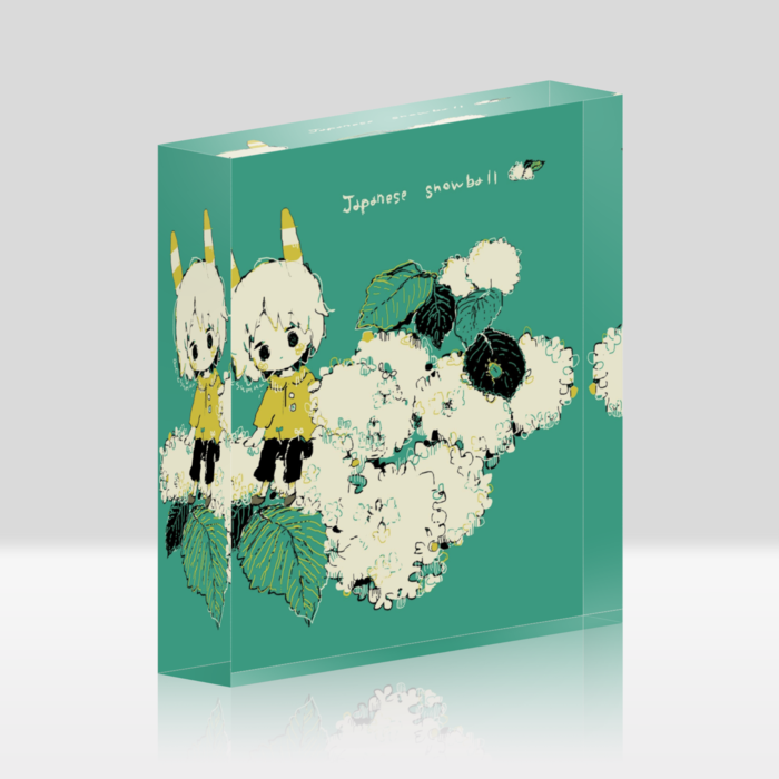 アクリルブロック - 100x100mm