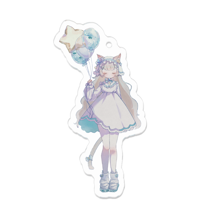 アクリルキーホルダー - 70 x 70 (mm)
