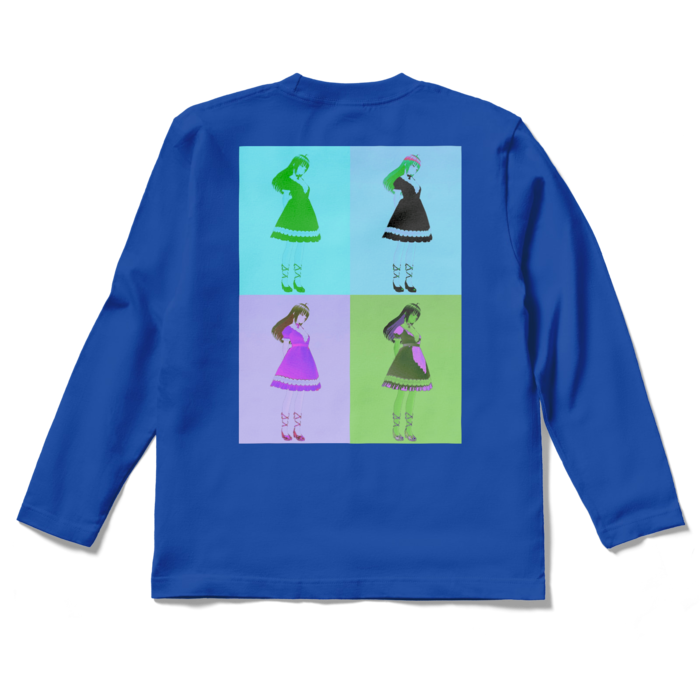 ロングスリーブTシャツ - S - ロイヤルブルー