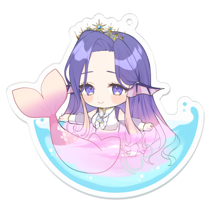 アクリルキーホルダー - 70 x 70 (mm)