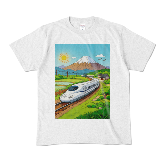 カラーTシャツ - M - アッシュ (淡色)