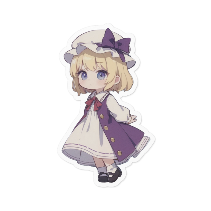 ステッカー - 100 x 100 (mm)