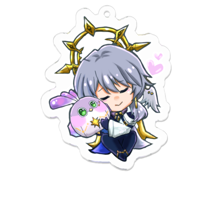 アクリルキーホルダー - 70 x 70 (mm)