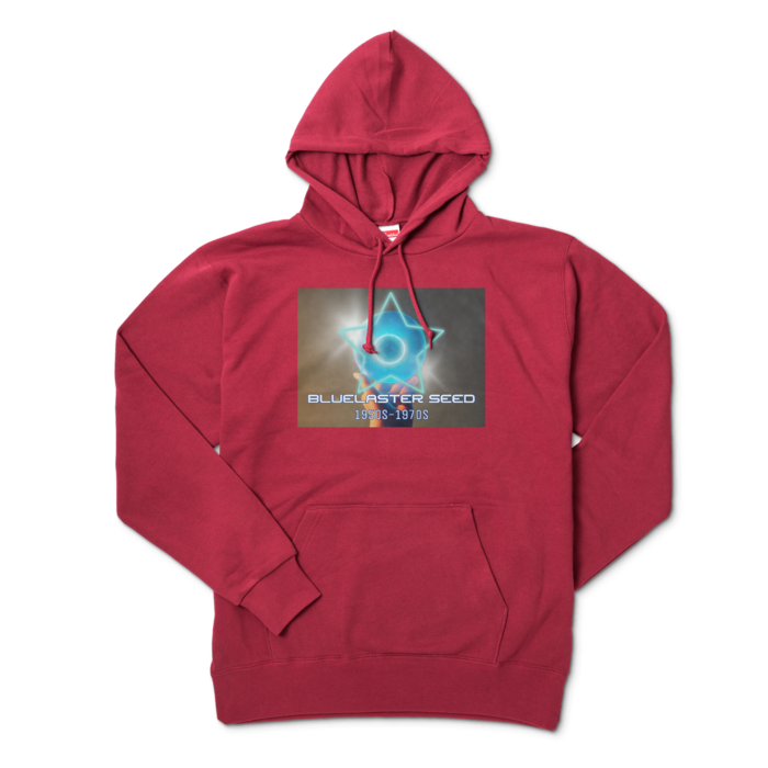 パーカー - XL - バーガンディ