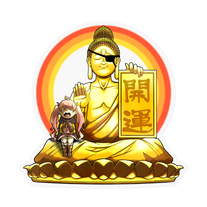 ステッカー - 100 x 100 (mm)