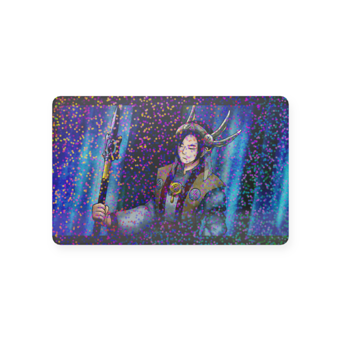 命を司る賢者プラスチックカード(グリッターラメ)