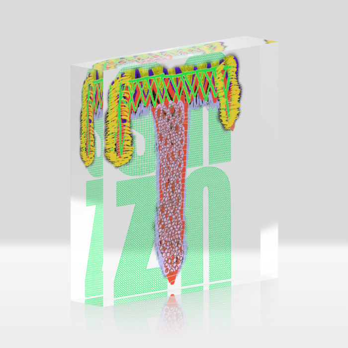 アクリルブロック - 100x100mm
