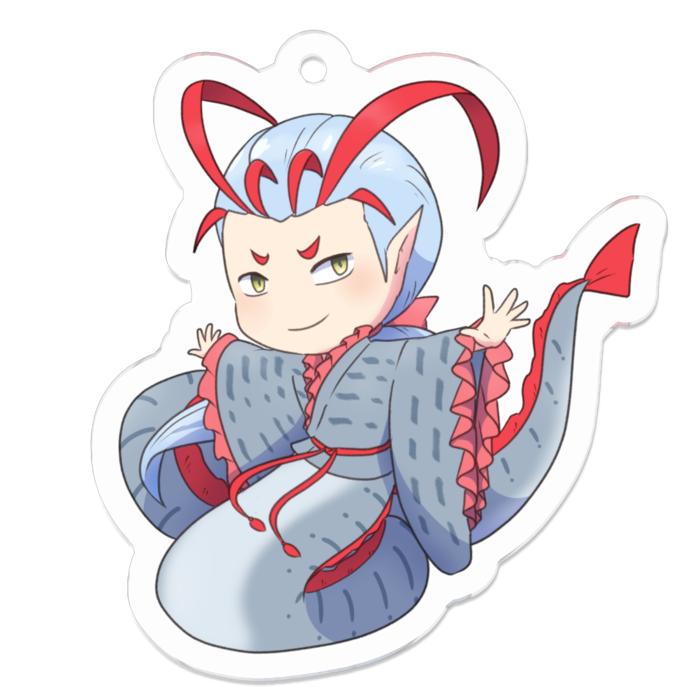 アクリルキーホルダー（コーティング） - 50 × 50 (mm)