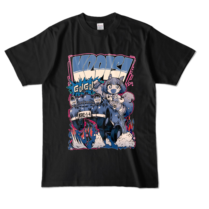 カラーTシャツ - L - ブラック (濃色)