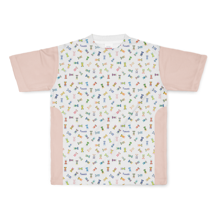 フルグラフィックTシャツ - L - 両面印刷(3)