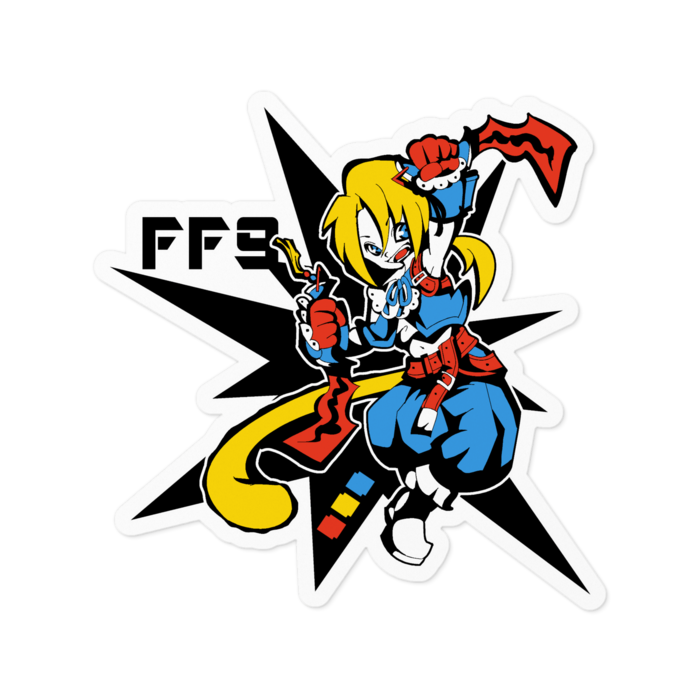 ステッカー - 100 x 100 (mm)