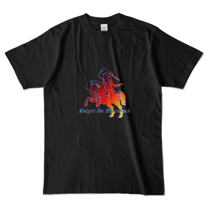 カラーTシャツ - L - ブラック (濃色)