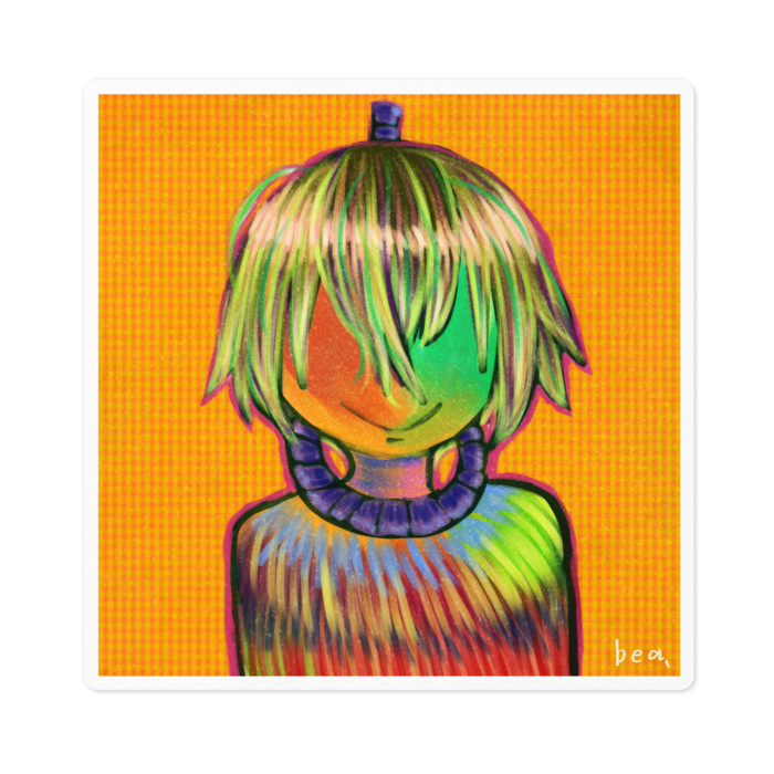 ステッカー - 100 x 100 (mm)