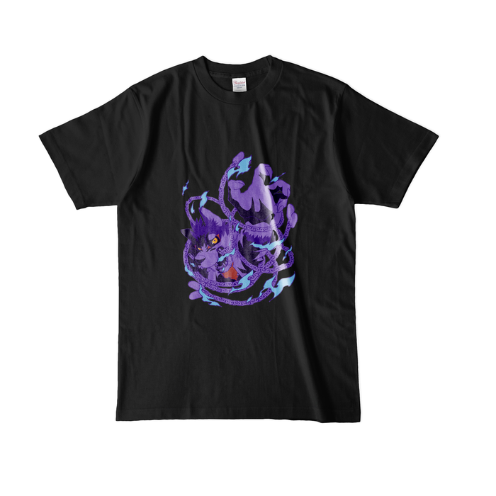 カラーTシャツ(濃色) - L - ブラック