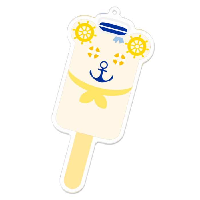 アクリルキーホルダー - 100 x 100 (mm)