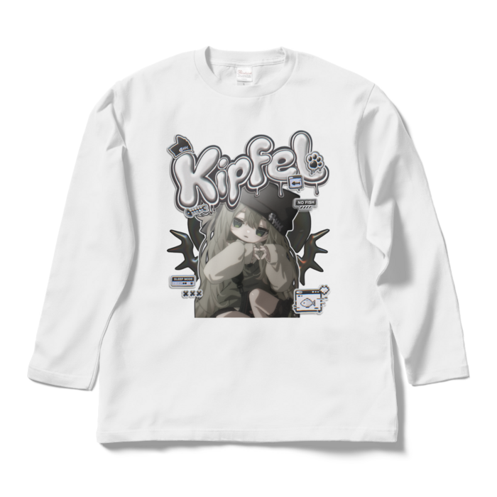 ロングスリーブTシャツ - L - ホワイト