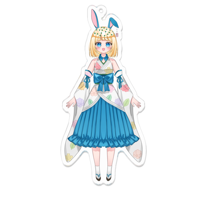 アクリルキーホルダー - 100 x 100 (mm)