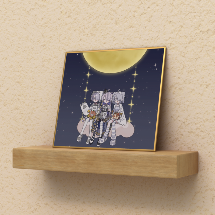 色紙 - ミニ（H120 × W135mm）