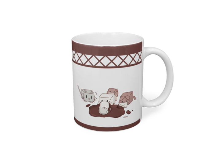 マグカップ - 直径 8 cm / 高さ 9.5 cm