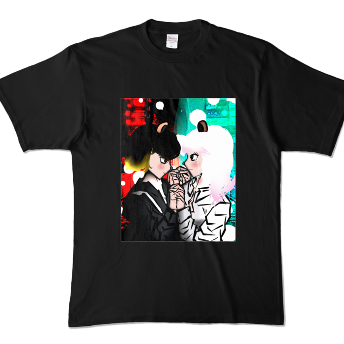 カラーTシャツ - XL - ブラック (濃色)