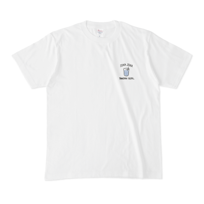 JIKAJIKA TANSAN GIRLシャツ - M - 白