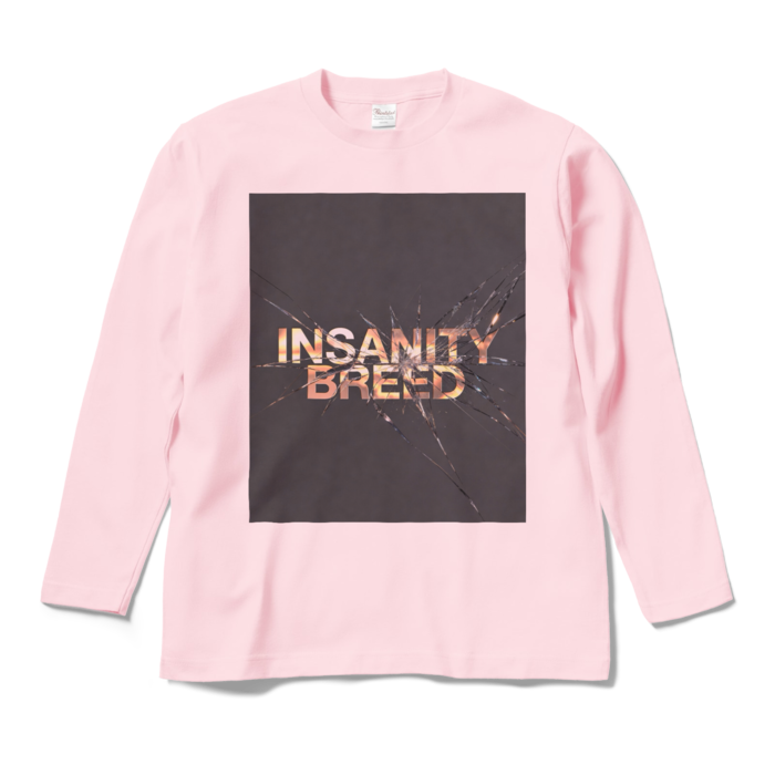 ロングスリーブTシャツ - M - ライトピンク