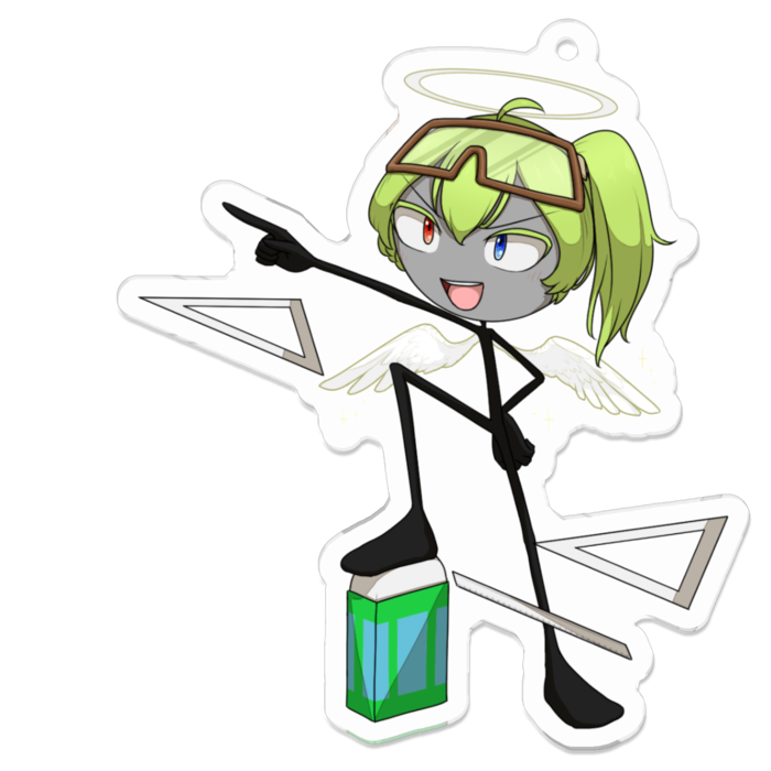 パルミロ　アクリルキーホルダー - 70 x 70 (mm)