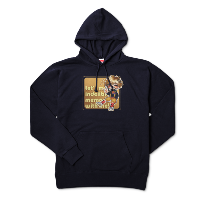 パーカー - XL - ネイビー