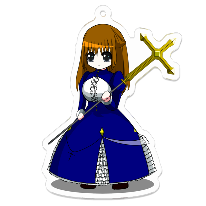 アクリルキーホルダー - 70 x 70 (mm)