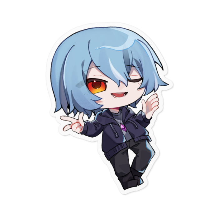 ステッカー - 100 x 100 (mm)