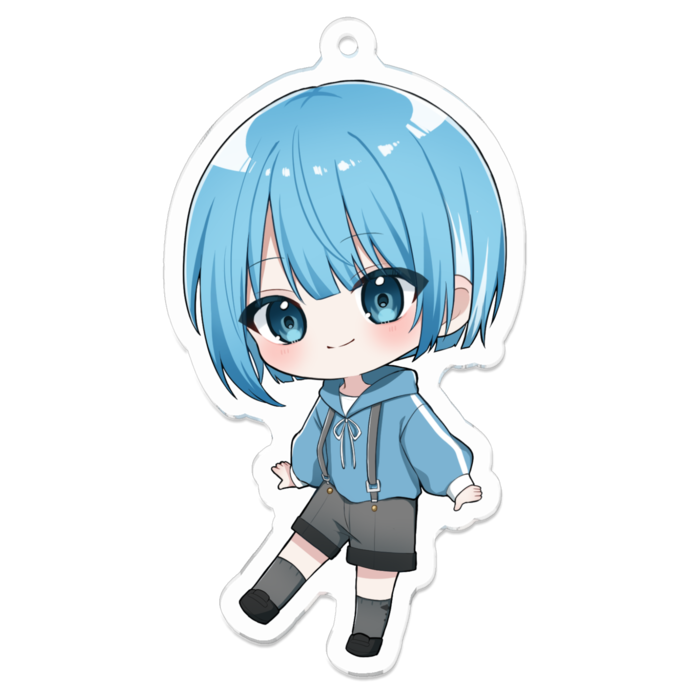 アクリルキーホルダー - 70 x 70 (mm)