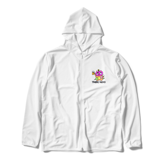 ジップパーカー - XL - ホワイト