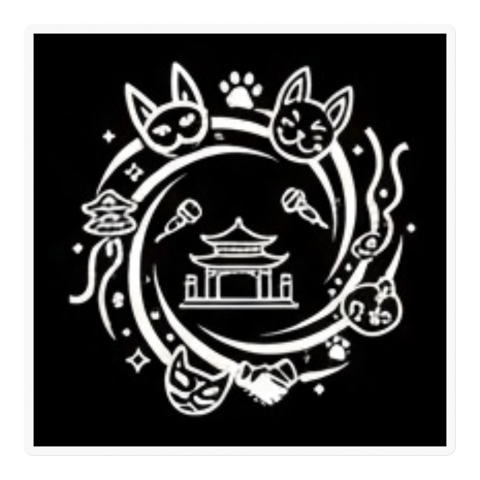 ステッカー - 100 x 100 (mm)