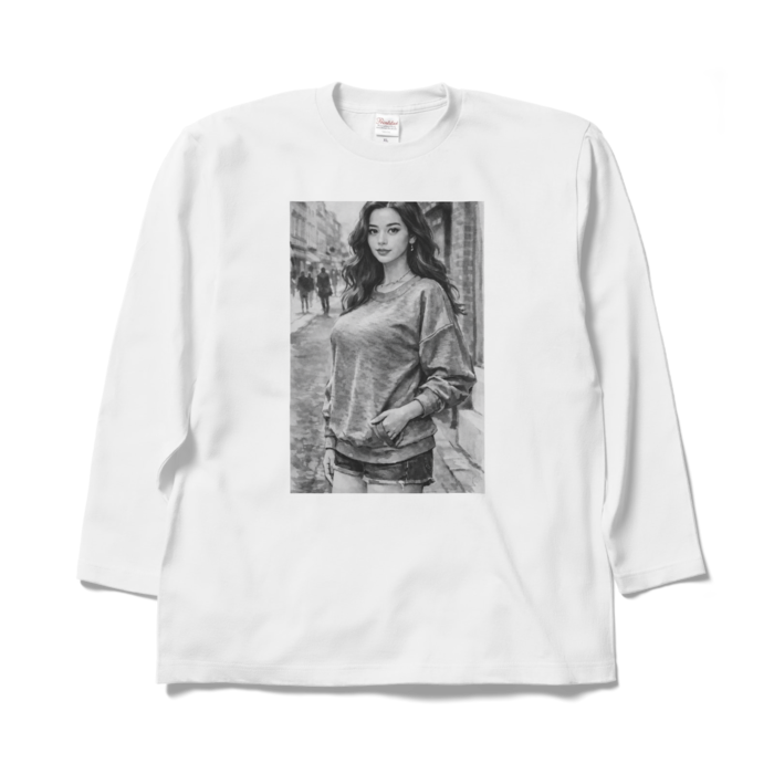 ロングスリーブTシャツ - XL - ホワイト