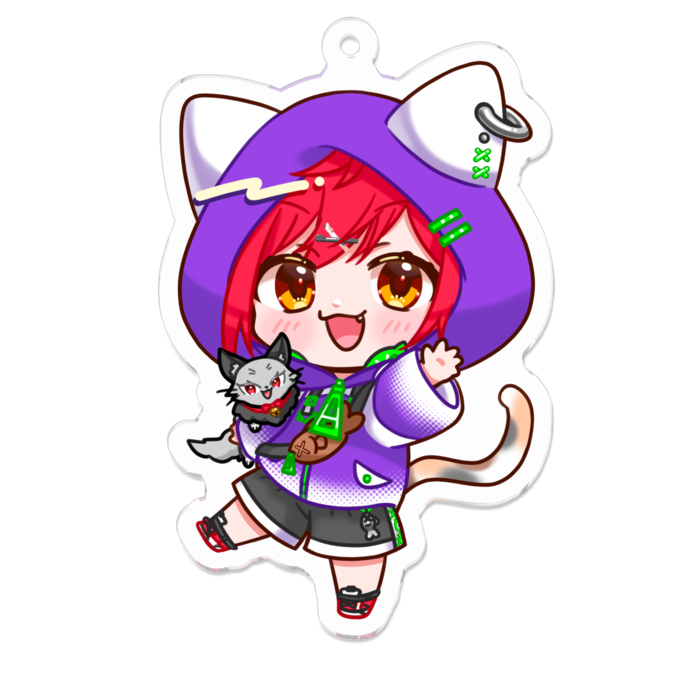 アクリルキーホルダー - 70 x 70 (mm)