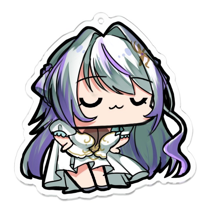 アクリルキーホルダー - 70 x 70 (mm)