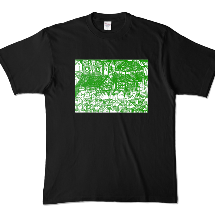 カラーTシャツ - XL - ブラック (濃色)