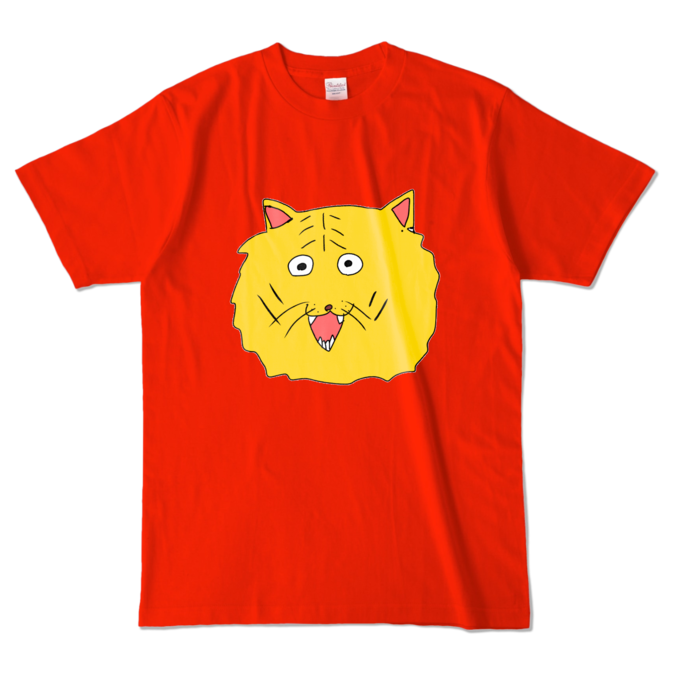 カラーTシャツ - L - レッド (濃色)