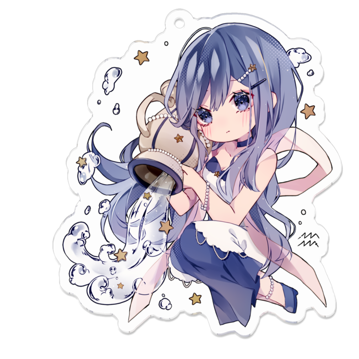 アクリルキーホルダー - 70 x 70 (mm)
