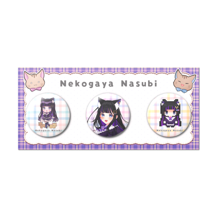 缶バッジセット - 3個セット