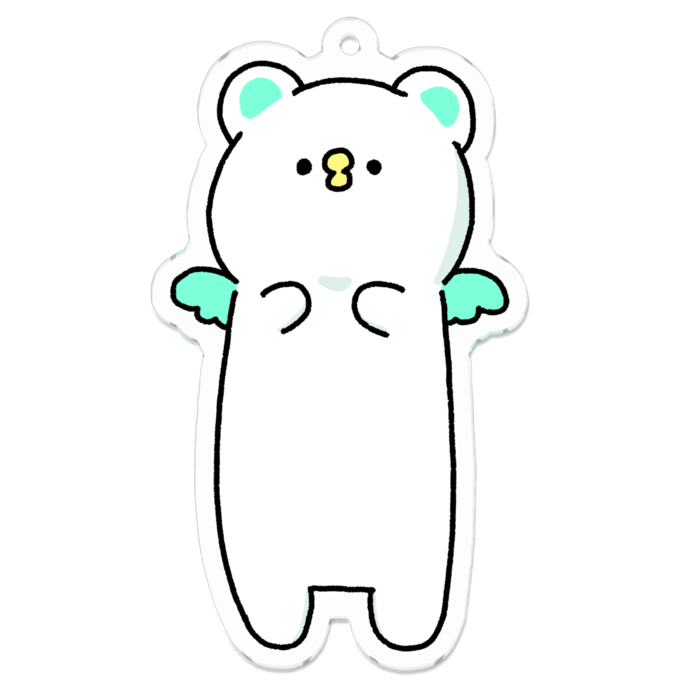 アクリルキーホルダー - 70 x 70 (mm)