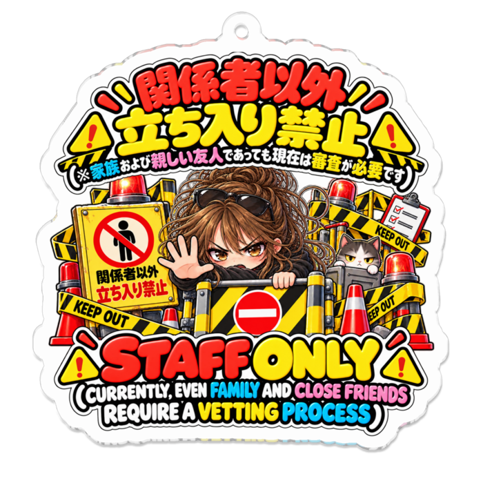 アクリルキーホルダー - W70 × 70mm 以内