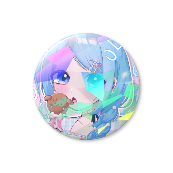 ホログラム缶バッジ - 25mm