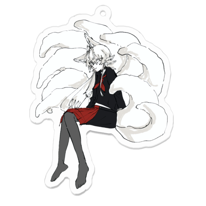 アクリルキーホルダー - 70 x 70 (mm)